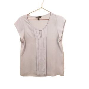 Express cut out pale purple lavender cap sleeve blouse size small